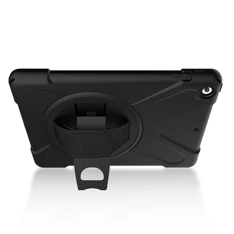Rugged Protective Case Hand & Shoulder Strap iPad 5th & 6th 9.7 inch / iPad Air 2 / Pro 9.7 inch - Black - Image 7