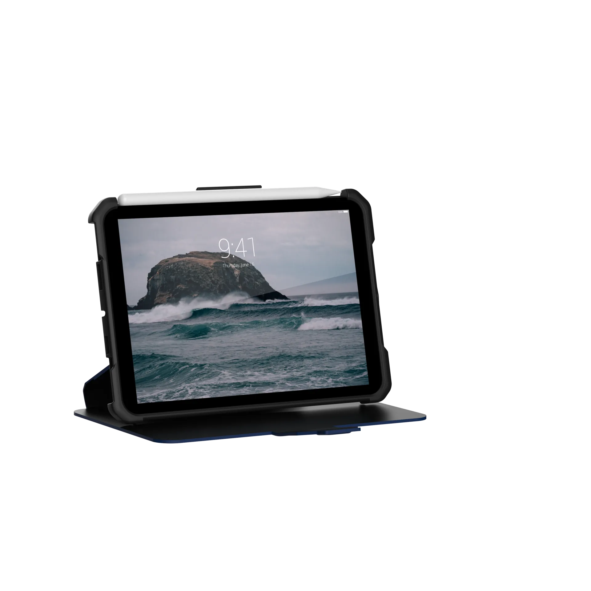 UAG Metropolis SE Rugged Folio Case for iPad Mini 6 / 7 - Mallard Blue - Image 8